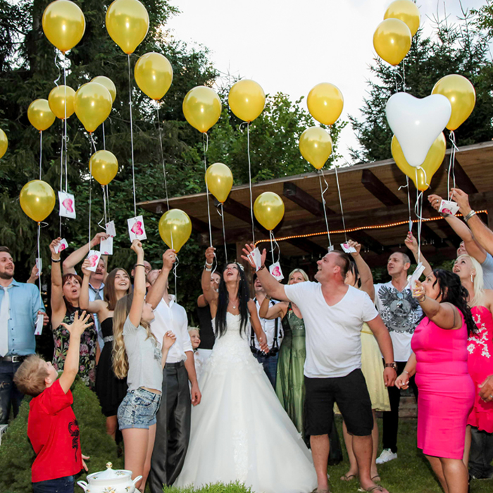Feier im Glücksgarten